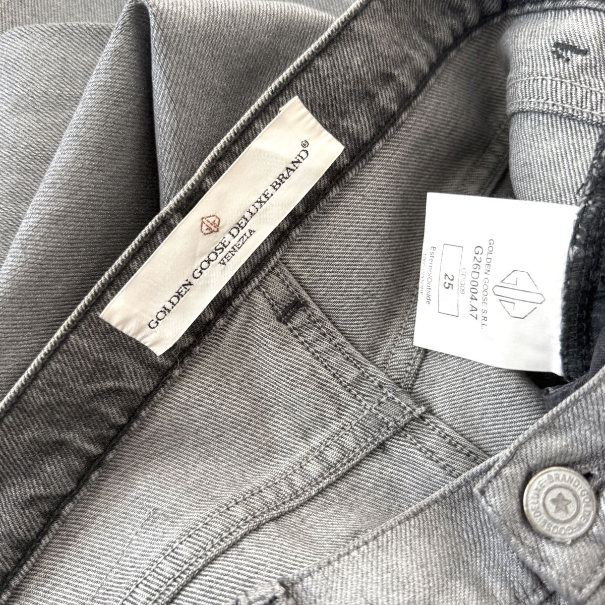 Golden Goose Jeans: GOLDEN GOOSE Silver Jeans – Nuovo (secondo la descrizione) da Emmen venduto da Nightingale_2022 7