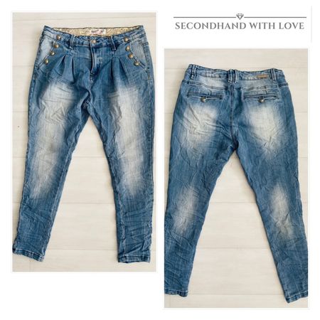 # WOMAN - Jeans Gr. 42 - BLUE RAGS #