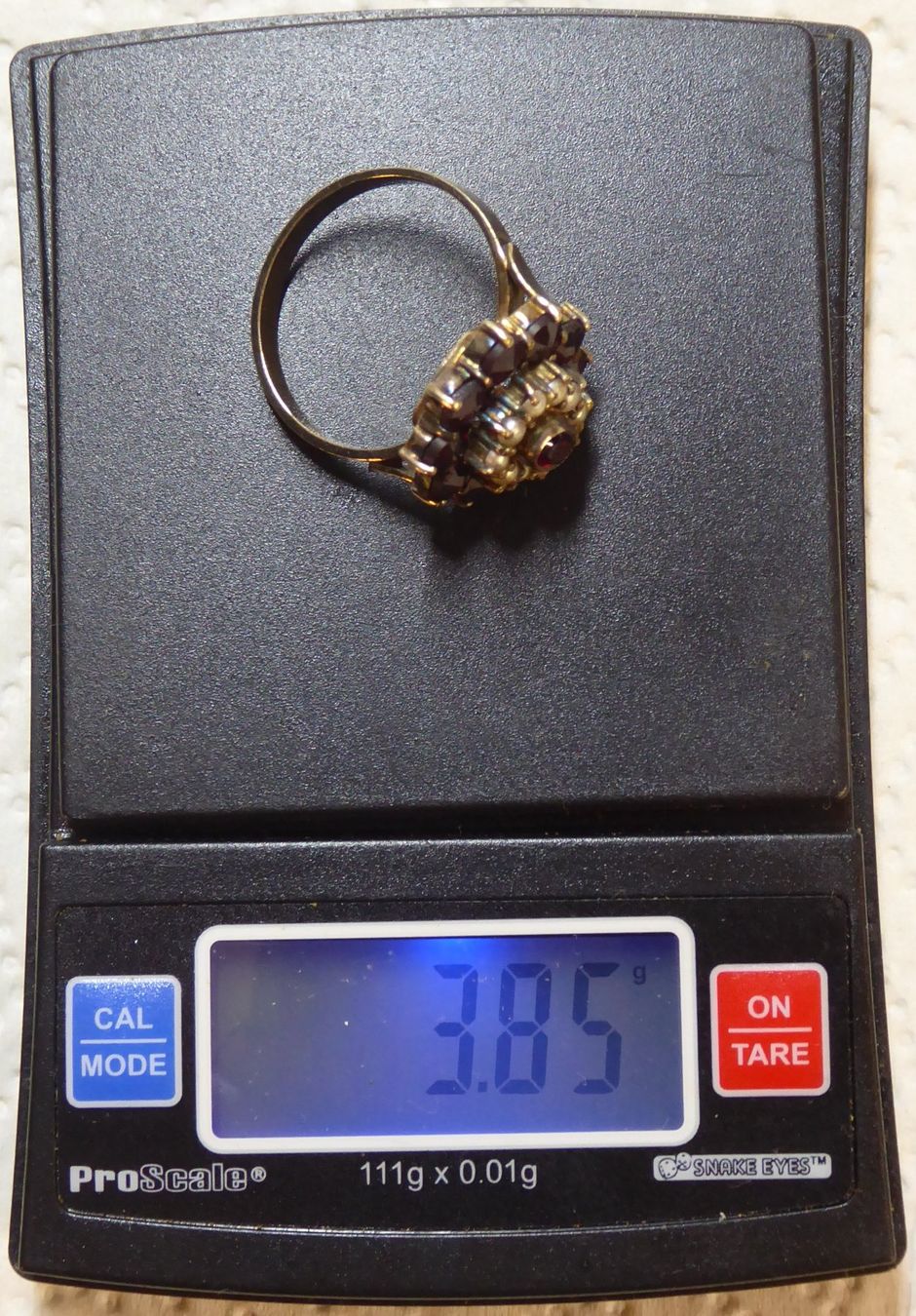 Anelli: Ring/Silber/Granat/Halbedelsteine – Usato da Bern venduto da blaukreuz-brocki_BE 8