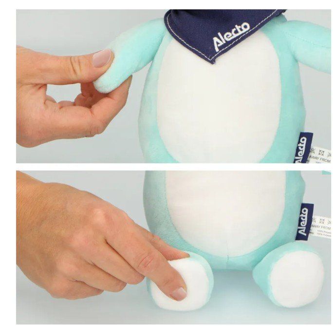Giocattoli: Alecto Kuscheltier mit Klang BC-350, Blau – Nuovo e nell'imballaggio originale da Bassersdorf venduto da COOL-AG 3