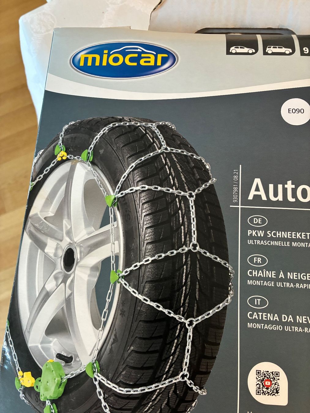 Catene da neve: NEU…. MioCar Schneeketten Automatic 9mm, – Nuovo e nell'imballaggio originale da Luzern venduto da Hans1937 2