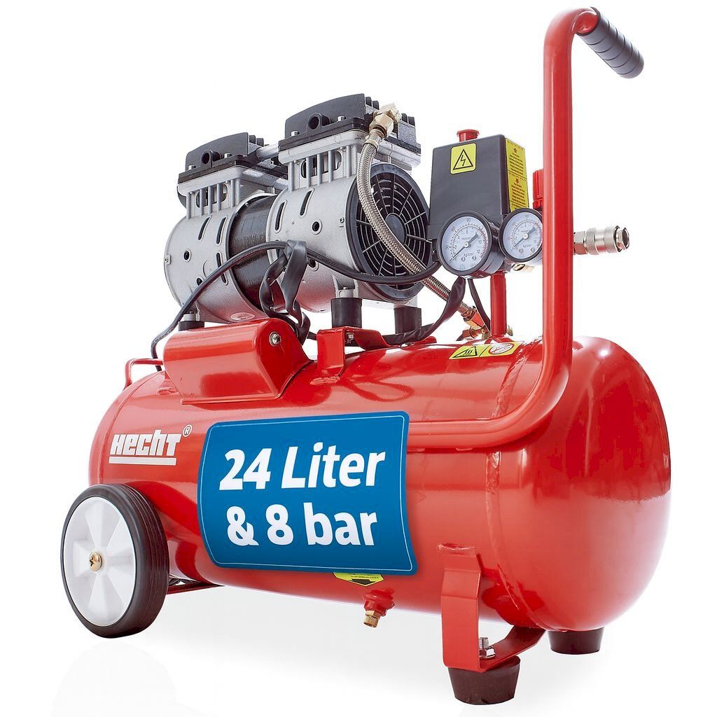 Compresseurs: HECHT 2080 Flüsterkompressor 8bar 24L – Neuf avec emballage d'origine à Bottighofen par zaap