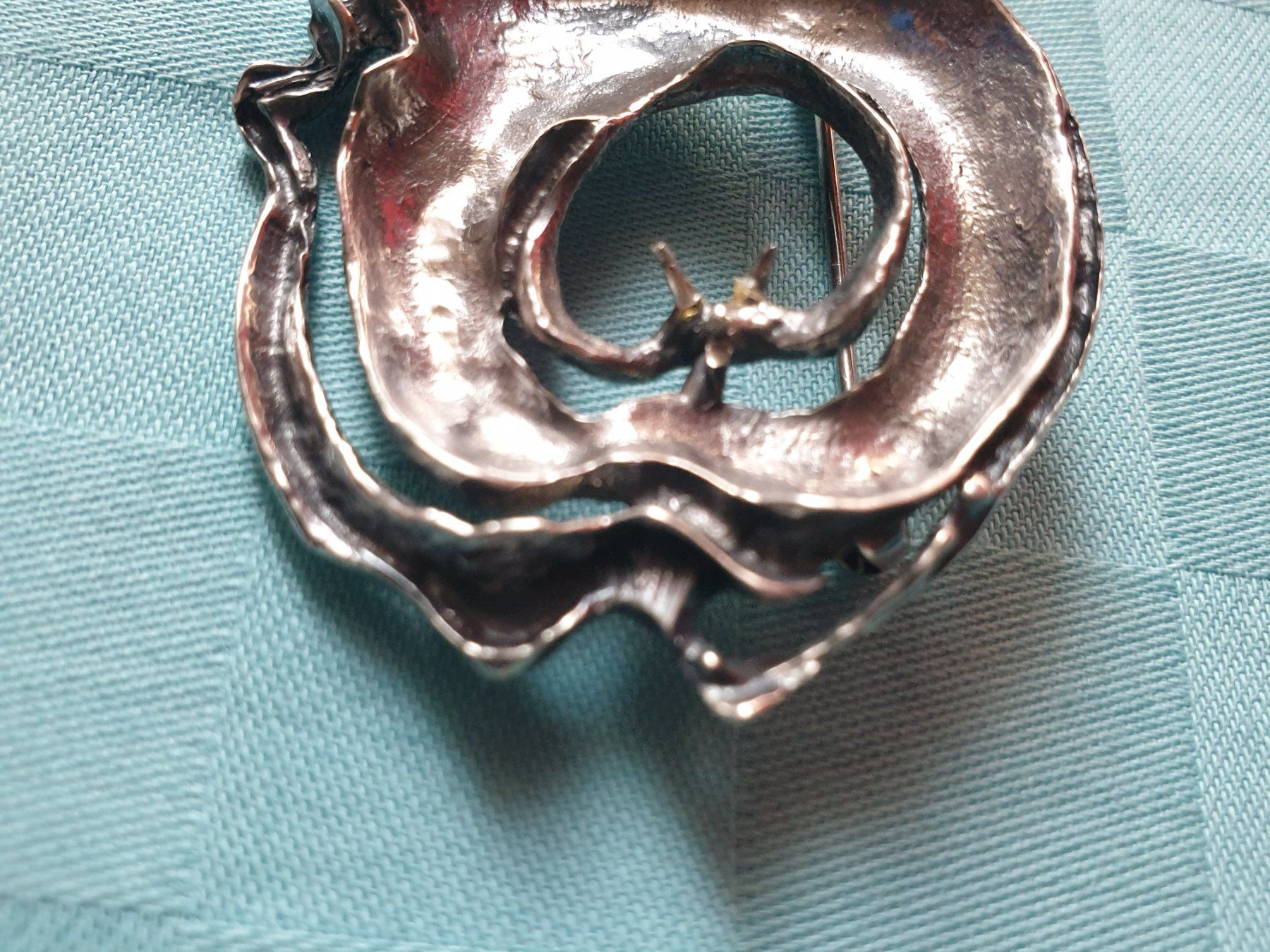 Spille & Fermagli: Silber Brosche 925 Relo Design Vintage Schmuck elegant – Usato da Mörschwil venduto da spirspi 6