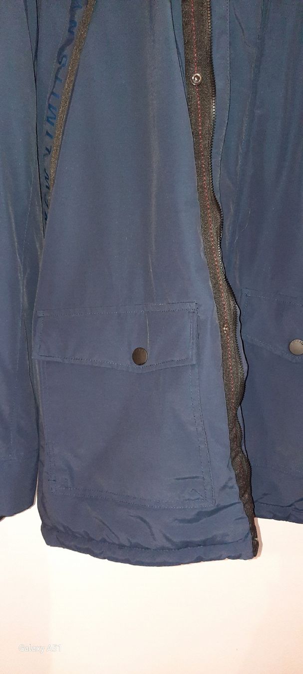C&A Giacche & Cappotti: C&A Winterjacke dunkelblau Gr 170 – Difettoso da Wädenswil venduto da H2H_Secondhandshop 1