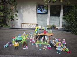 PLAYMOBIL Ayuma / Feen – grosses Konvolut mit Figuren, etc.
