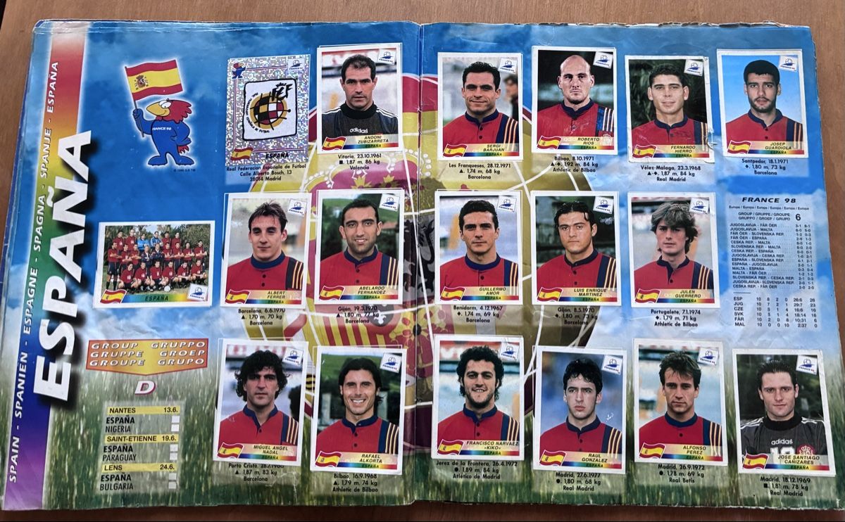 Panini Album: WM 98 Panini Album komplett – Usato da Baden venduto da Goldbaum 7