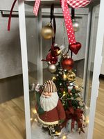 Grosse Laterne Lichterkette Weihnachtsdeko Windlicht  Haus