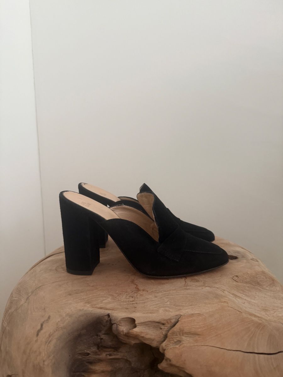 Scarpe da donna: Iris & Ink Echtleder-Mules, Schwarz, Gr. 37 – Usato da Niederglatt ZH venduto da neunzehn82 3