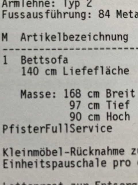 Divani: Bettsofa zu verkaufen – Usato da Guntershausen venduto da Flieger07 1