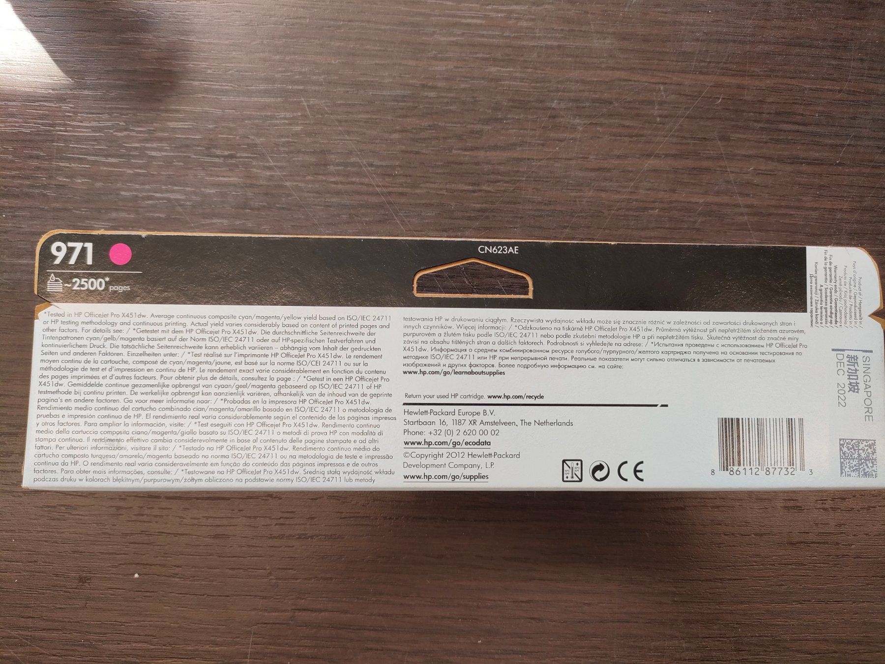 Hewlett Packard Cartucce per stampanti & toner: HP Tinte No. 971 magenta – Nuovo e nell'imballaggio originale da Schongau venduto da inf_d8qn 1