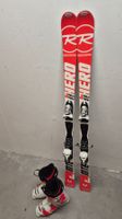 Rossignol Hero Ski-1.40m & Rossignol Skischuh & Skistöcke