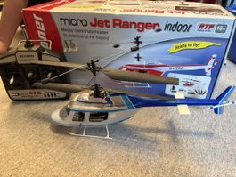 Graupner Micro Jet Ranger Indoor RTF – RC Helikopter mit Fer