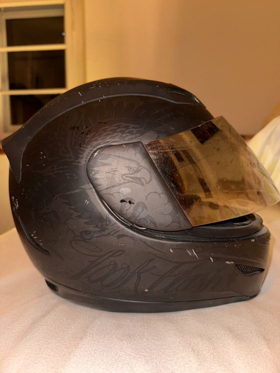 Motorradhelm Integralhelm Icon Airmada einzigartiges Design 2