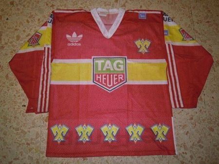 EHC BIEL TRIKOT BIENNE MAILLOT 1988/89 L