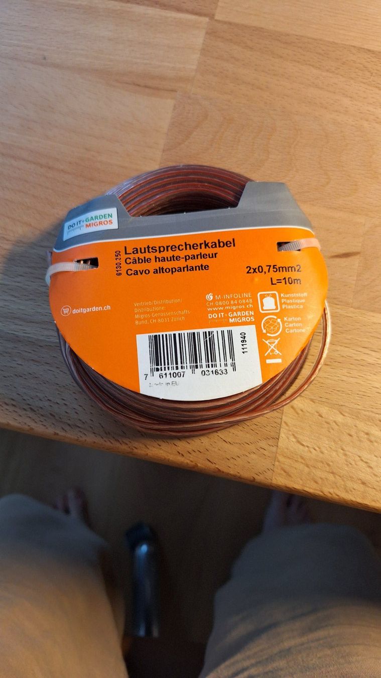 Kabel: Lautsprecherkabel – Gebraucht aus Cazis von RolfEggi
