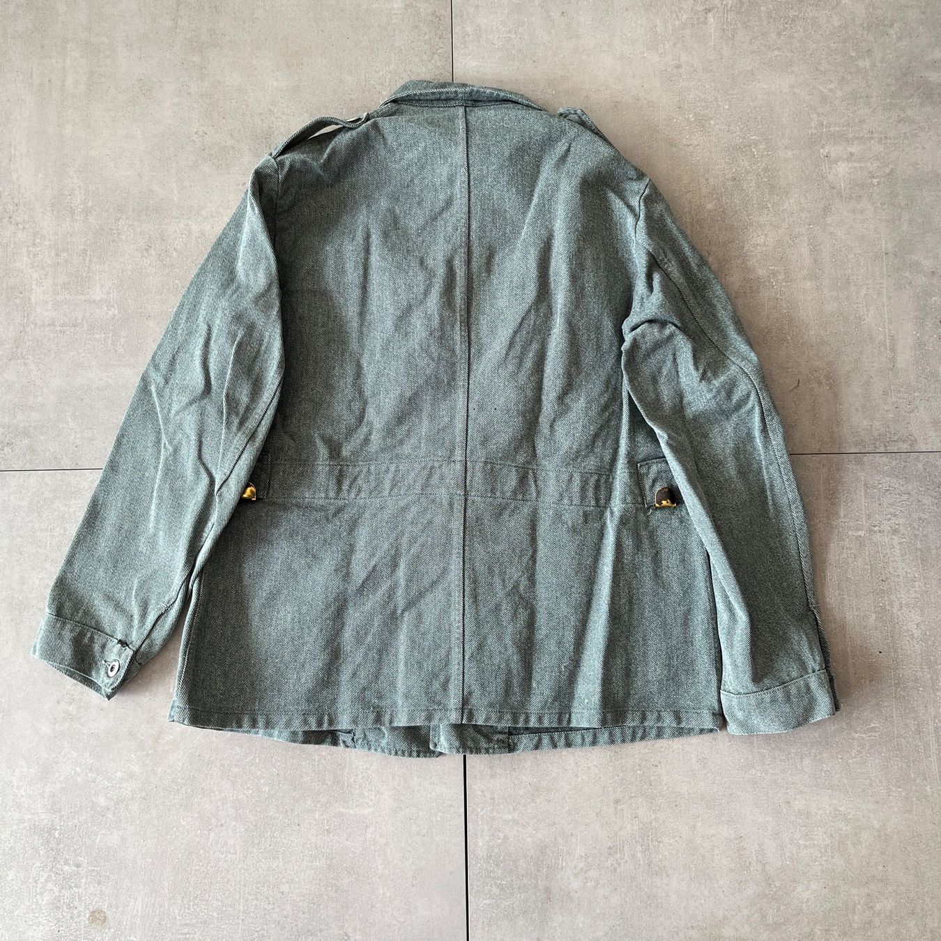 Giacche: 1970s Sappeur Vintage Workwear Engineer Jacket – Usato da Bern venduto da shoprestoredvintage 3