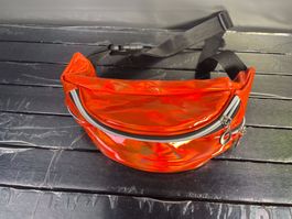 Orange Hüfttasche, Gürteltasche, Pochette, Hip Pouch