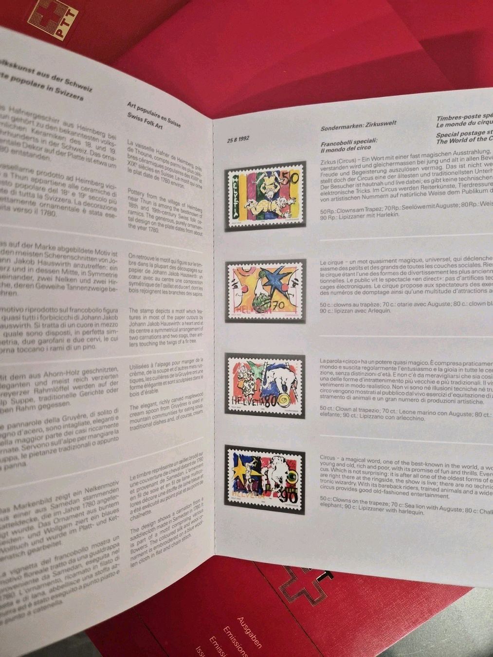 Tous les timbres: PTT-Jahrbücher 1980 - 1993 – Neuf (Voir description) à Frauenfeld par Interessent1 5