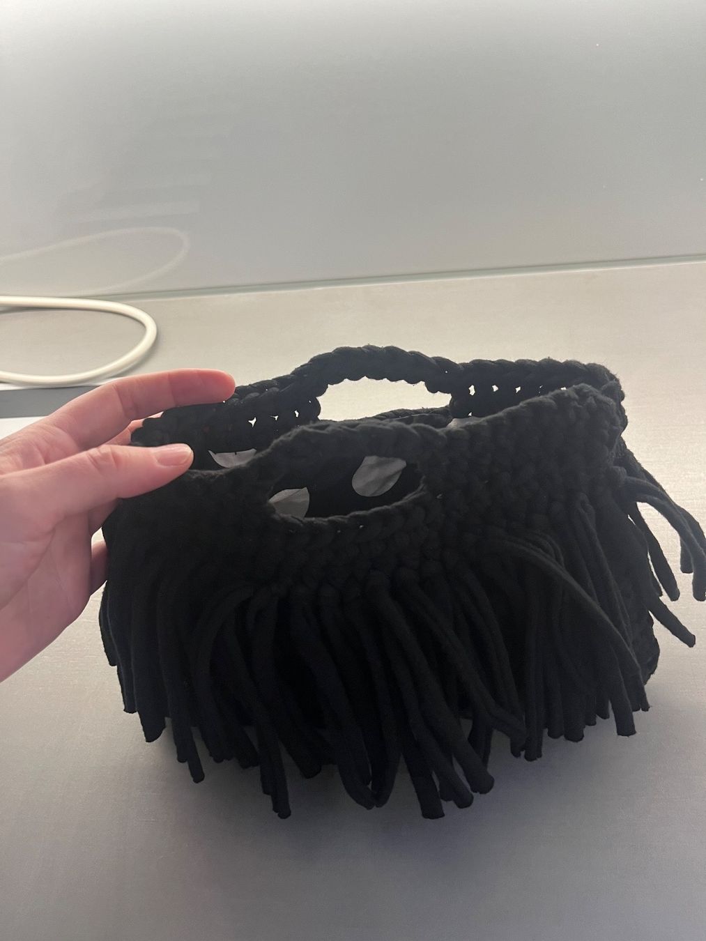 Borse da donna: Clutch in Häkel Optik – Nuovo (secondo la descrizione) da St.Gallen venduto da Monrose 1