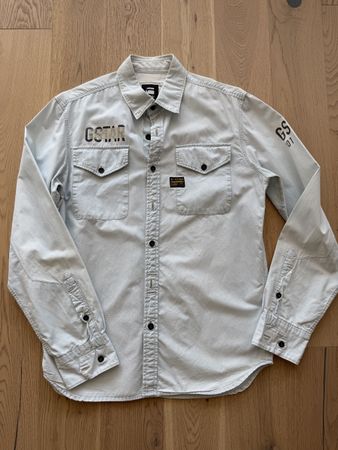 G-Star Raw Hemd hellblau  Grösse L  