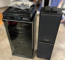 Technics HiFi-Anlage komplett mit Original-Möbel, Boxen&2FB