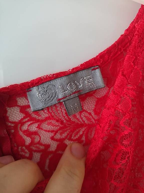 Kleider: Jolie robe dentelle rouge – Gebraucht aus Lutry von jehanne1906 3