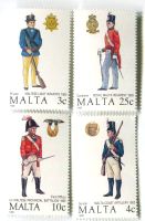 Briefmarken "Uniform". Malta