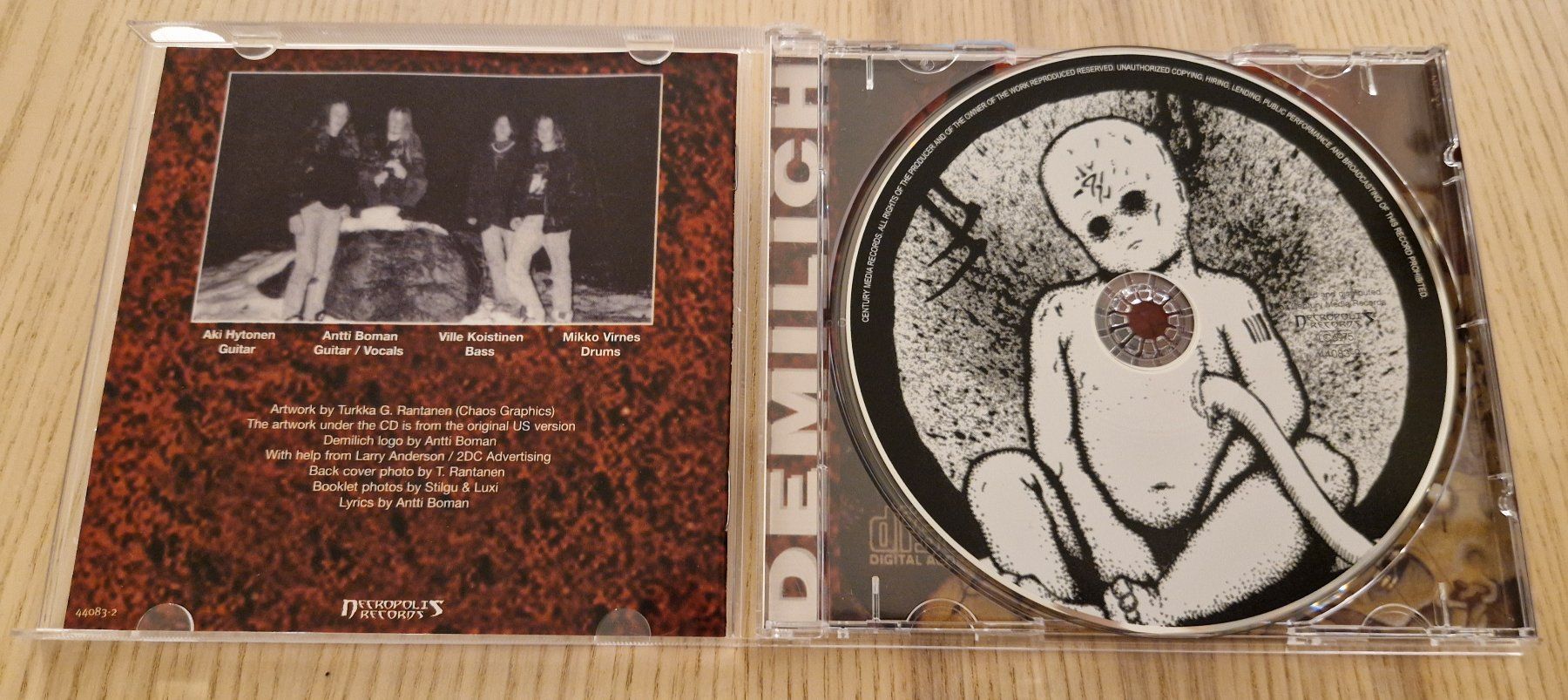 CDs: Demilich – Nespithe (CD) – Gebraucht aus Luzern von Belethors_GenGoods 1