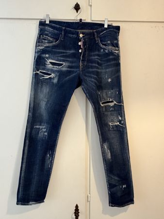 Jeans Dsquared2 Skater Taglia 50 - Look Invernale Unico!