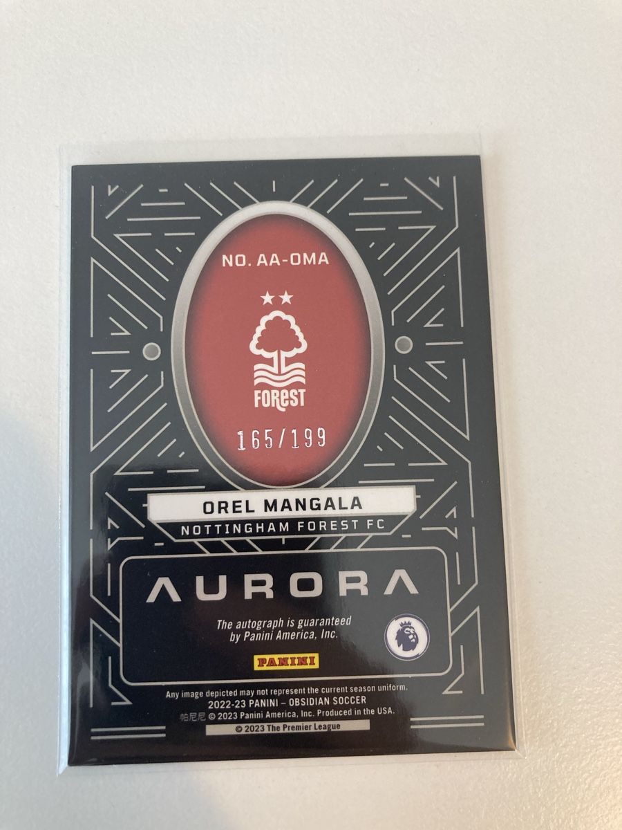 Panini Sammelbilder & Trading cards: Orel Mangala 165/199 Panini Obsidian 2022-23 – Neu (gemäss Beschreibung) aus Wohlen AG von Liridon22 1