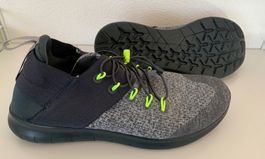 Nike Running Schuhe „Free RN“, Grau mit Neon-Gelb, Grösse 43