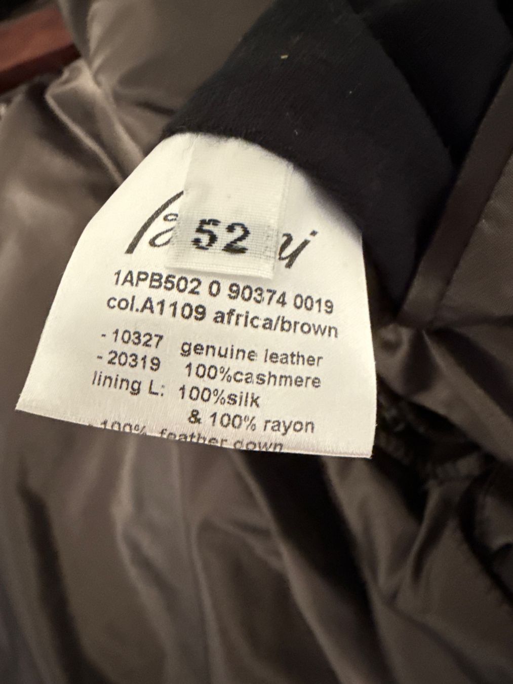 Brioni Giacche: BRIONI LEDER - CASHMERE JACKE – Nuovo (secondo la descrizione) da Zürich venduto da SWKA 9