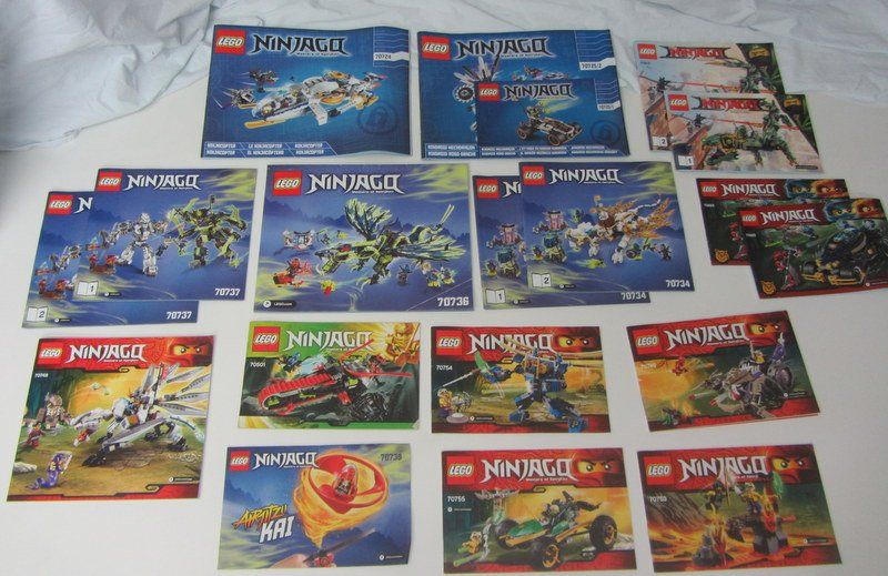 Lego Ninjago Bauanleitungen Lot 1 | Kaufen auf Ricardo