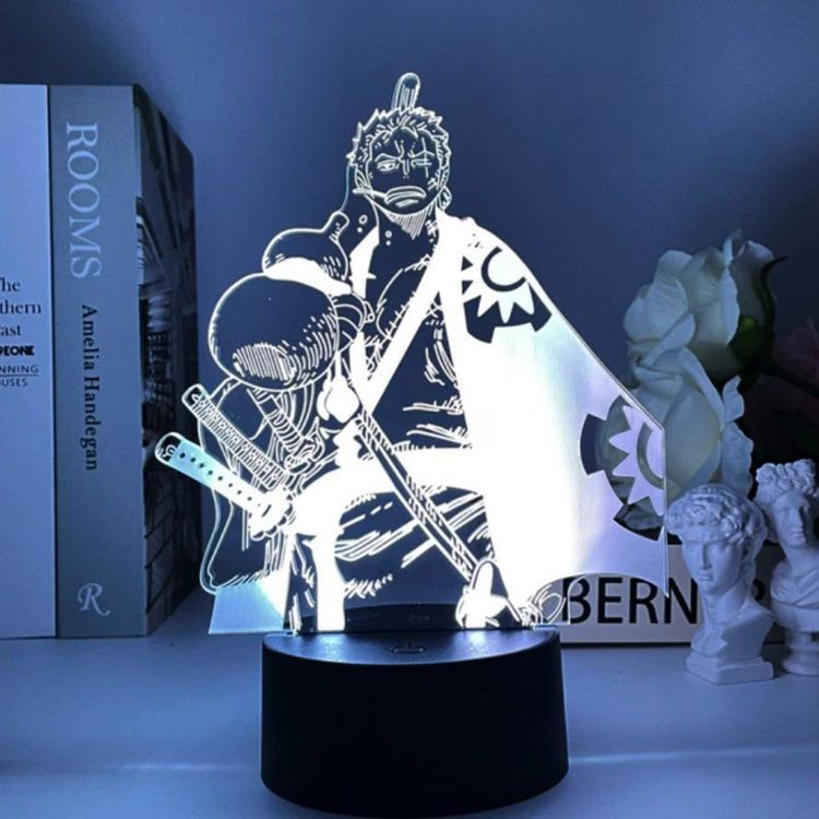 Anime 3D Led Lampe Zoro one piece Kaufen auf Ricardo