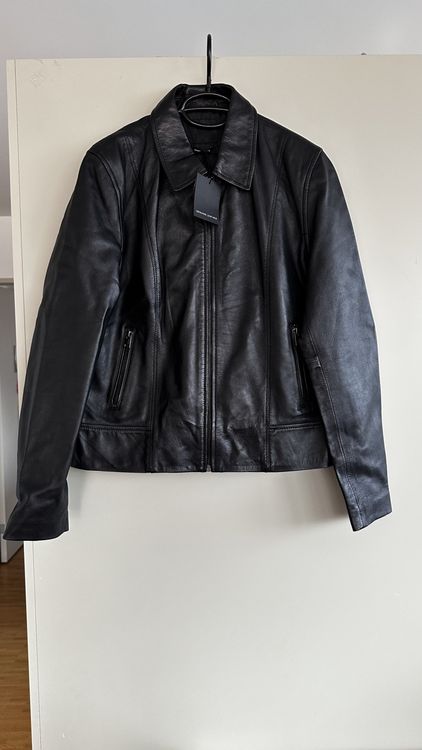 Giacche: Schwarze Echtlederjacke Gr. 42, neuwertig! – Nuovo (secondo la descrizione) da Winterthur venduto da -BeHappy24- 2