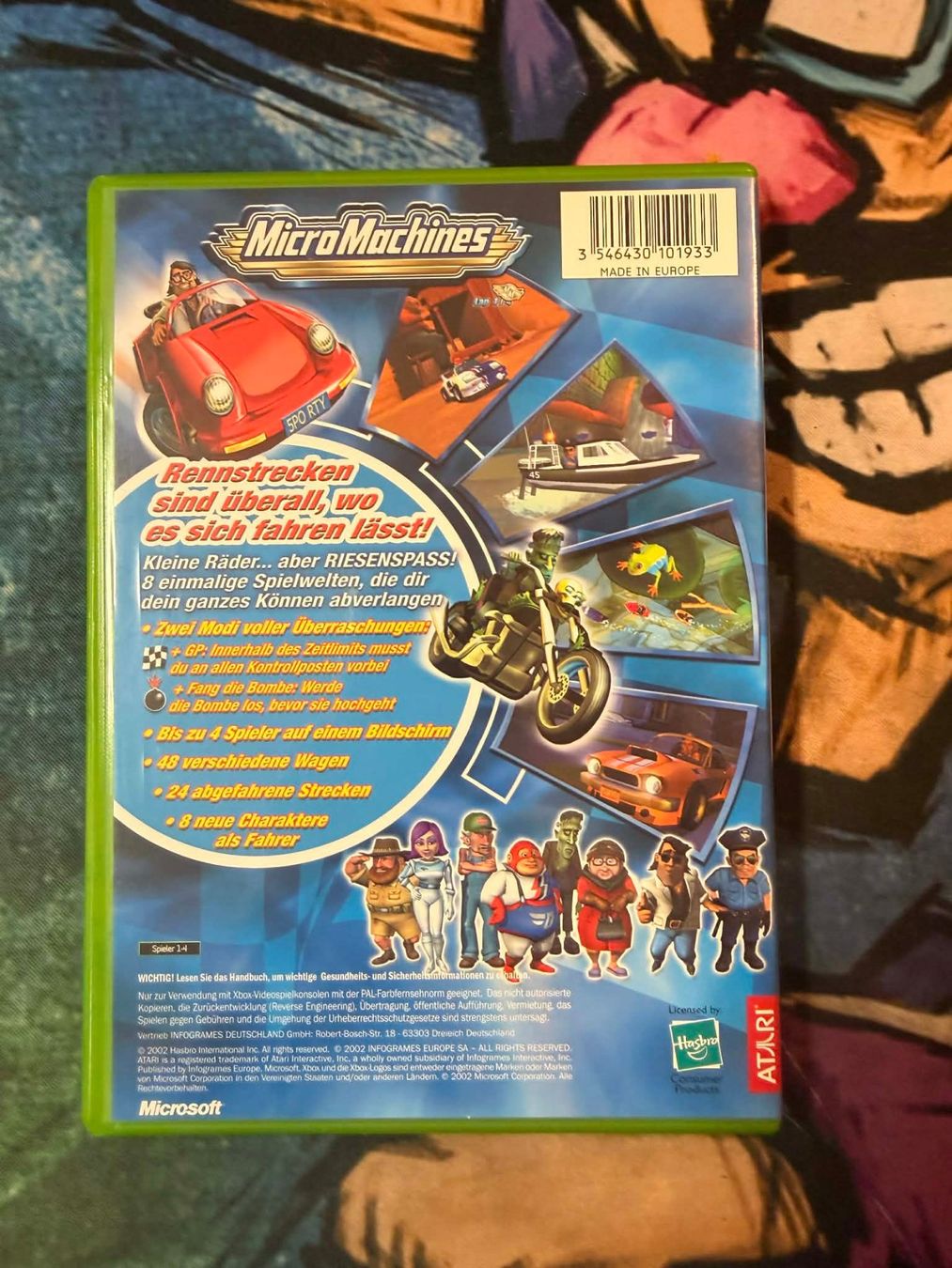 Microsoft Giochi: MicroMachines Microsoft Xbox Classic – Usato da Giubiasco venduto da Ticinerd 1