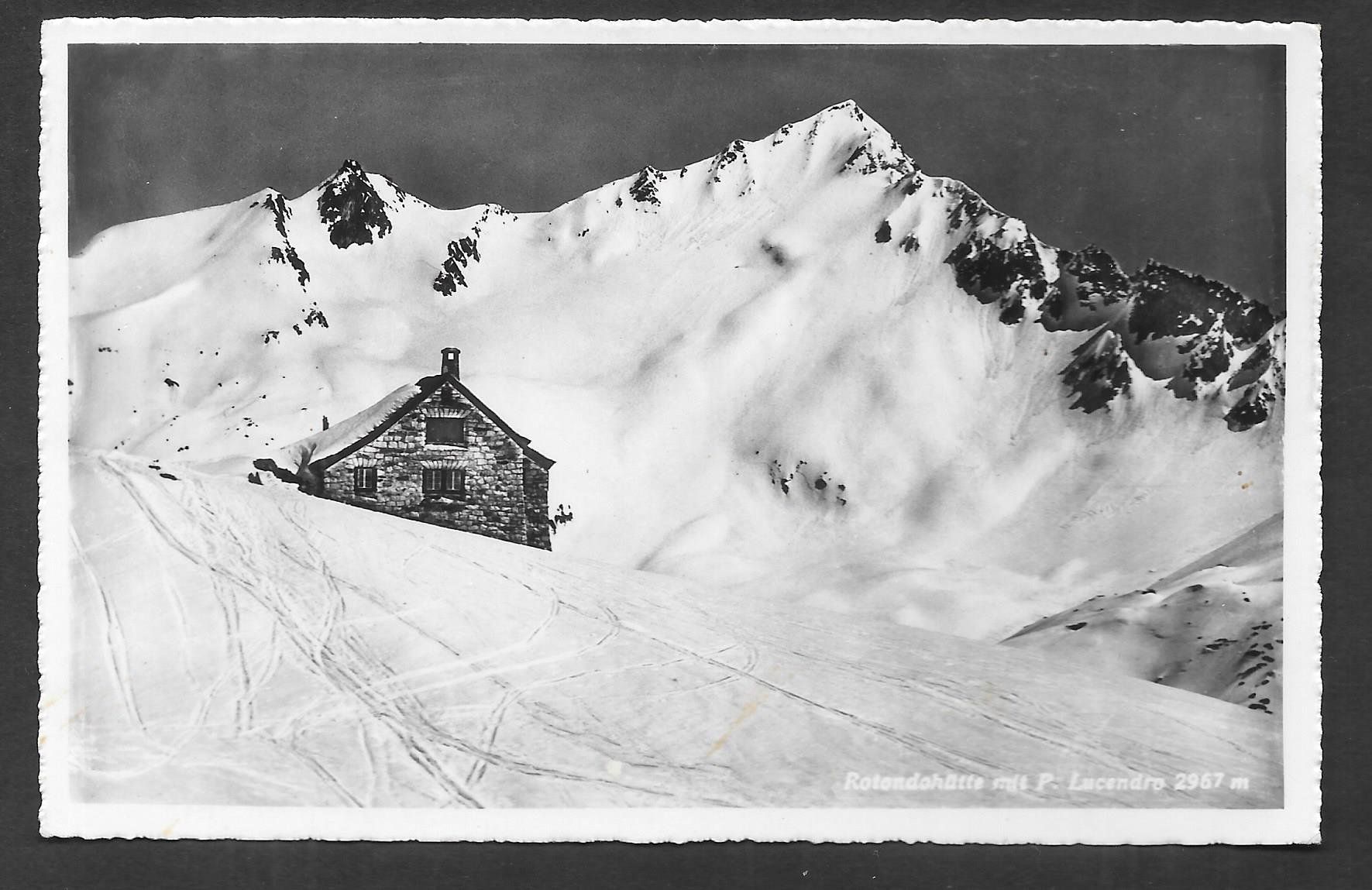 Cartoline postali: Realp Rotondohütte mit Piz Lucendro – Usato da Olten venduto da clotaldi