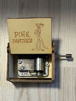 Neue „PINK-PANTHER“-HOLZ-SPIELDOSE mit seiner Melodie / Top!