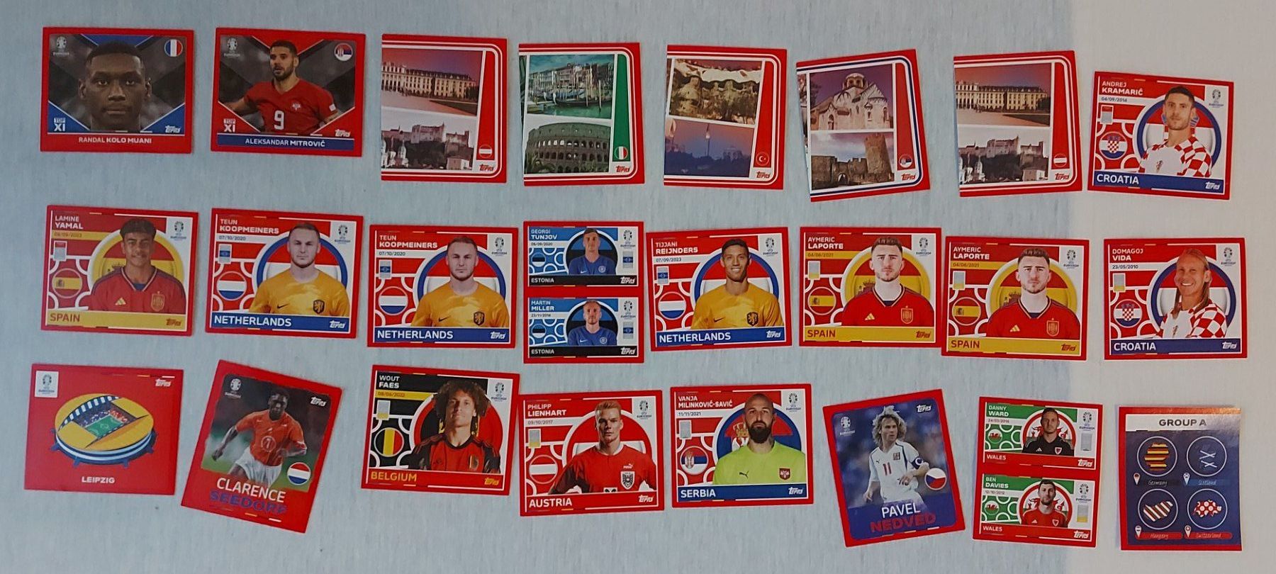 Carte collezionabili: Uefa Euro 2024, 24 Sticker – Nuovo (secondo la descrizione) da Ittigen venduto da giallosole 3