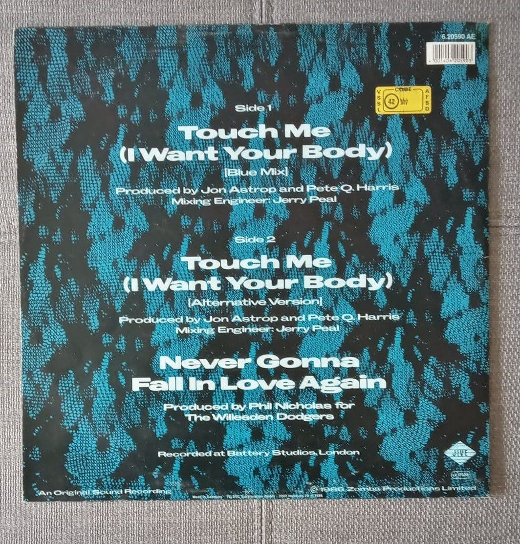 Schallplatten: SAMANTHA FOX - Touch Me - Disque  vinyl Maxi Blue – Gebraucht aus Le Locle von  2
