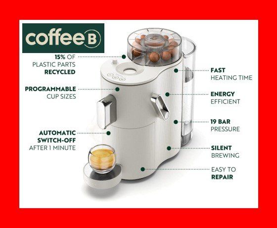 Kaffeemaschine CoffeeB + GRATIS 54 Coffee Balls - NEU+OVP !! | Kaufen ...