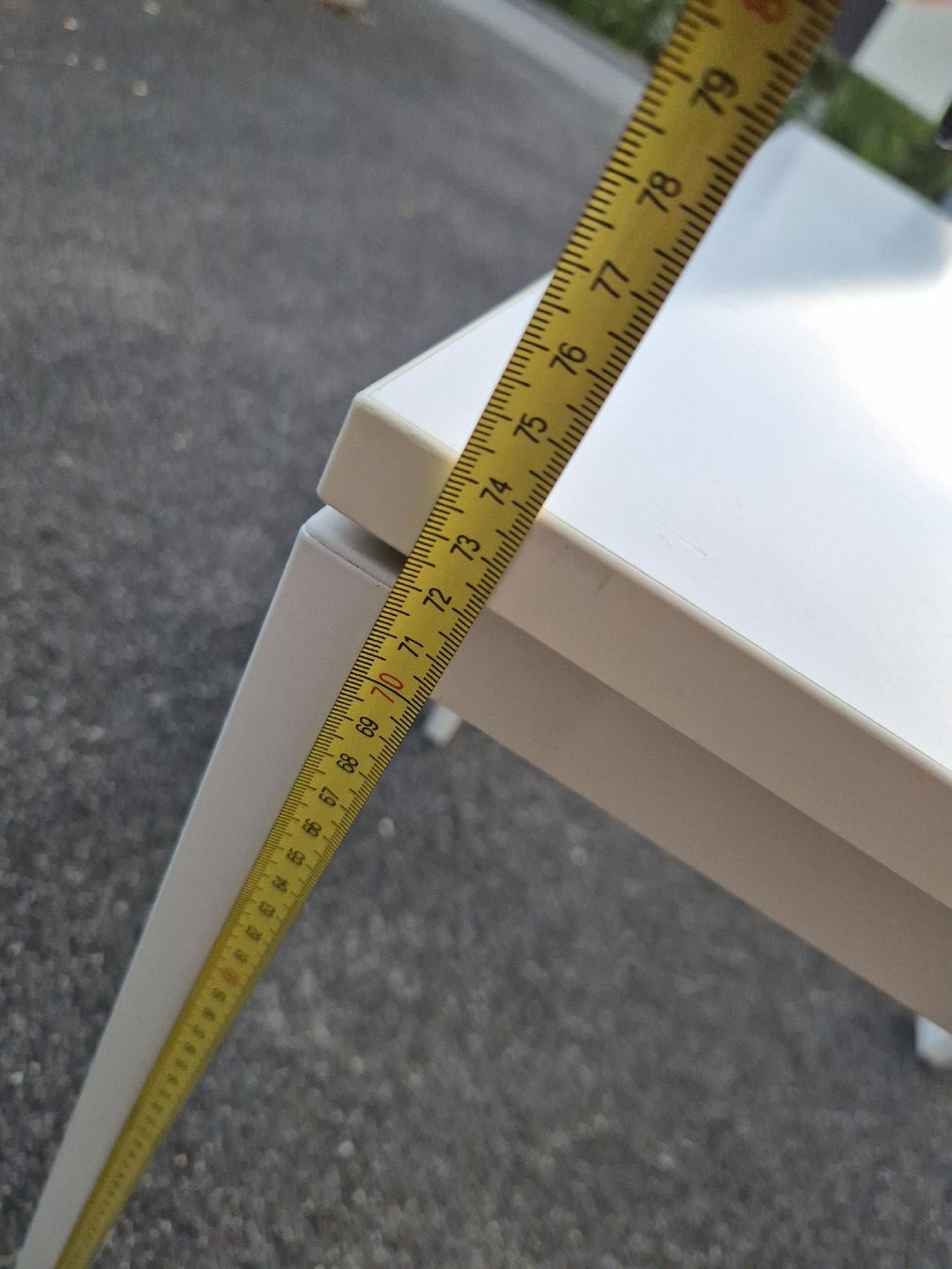 Ikea Tavoli: Tisch weiss Ikea Melltorp – Usato da Gränichen venduto da Worcaz 2