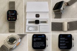 Apple Watch Ultra 2 49mm Titanium + Apple Milanese Loop + OV