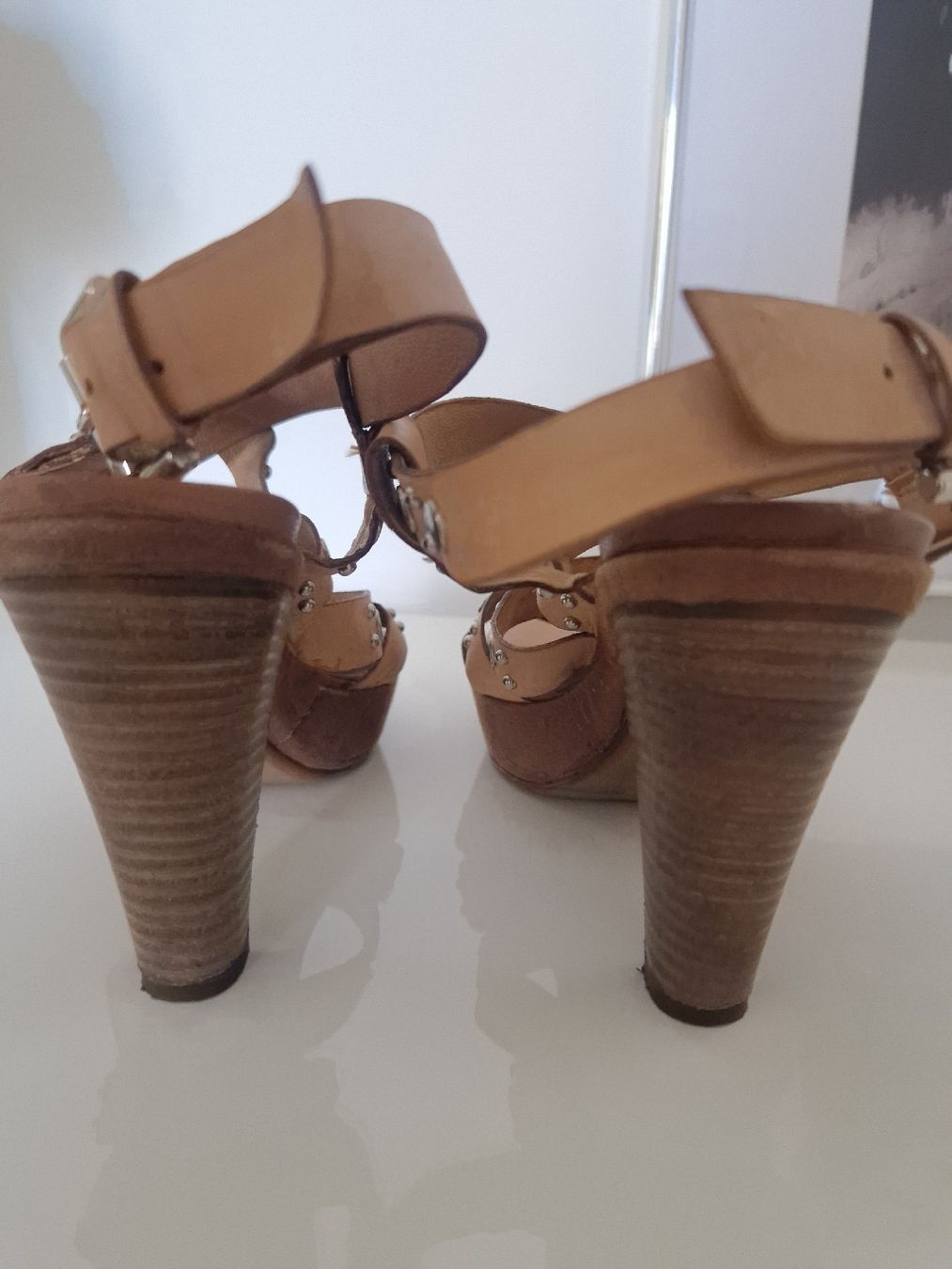 Damenschuhe: High Heels Sandale mit Nieten von Passito – Gebraucht aus Küsnacht ZH von 2011_ 4