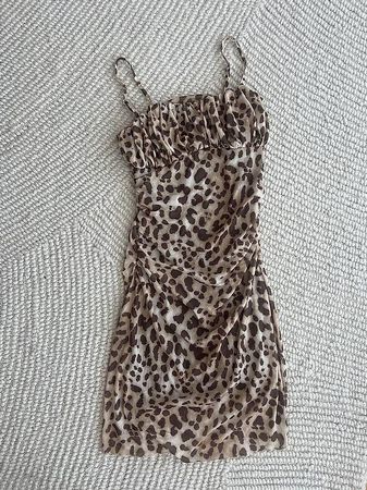 Leopardenkleid  Grösse 36