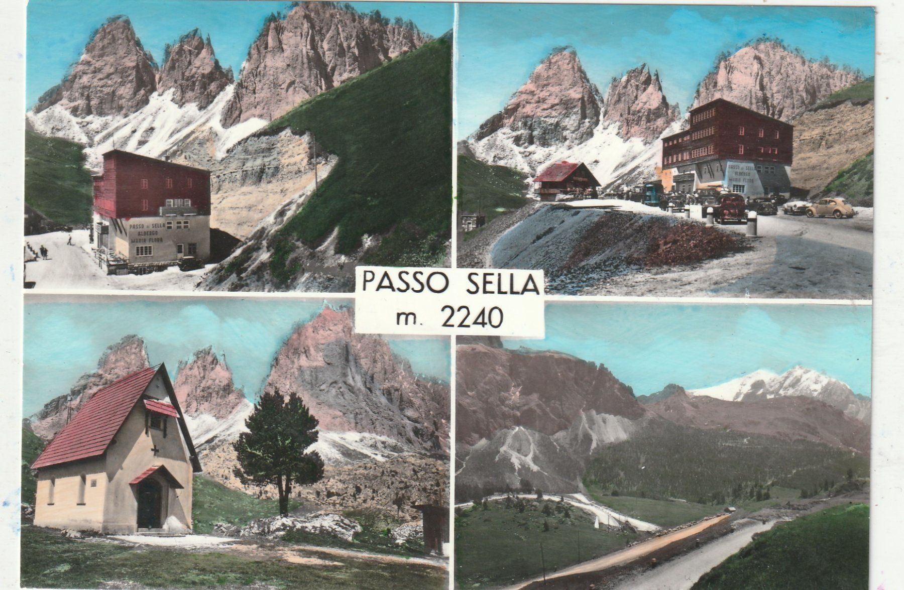 Ansichtskarten: Passo Sela MBK – Gebraucht aus Lumbrein von made02