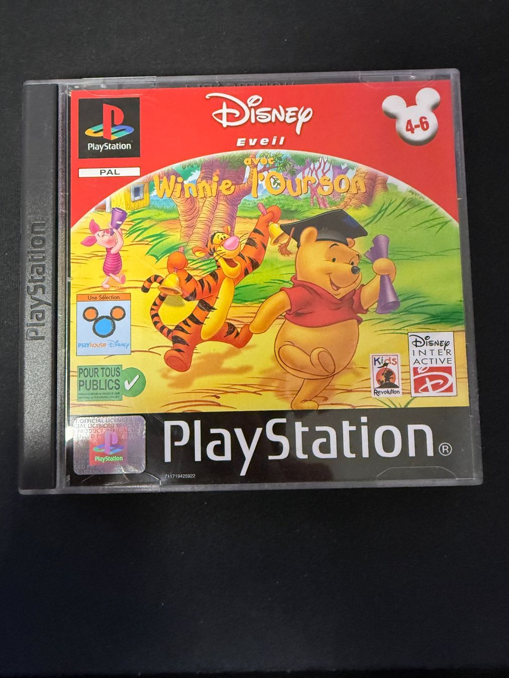 Disney Giochi: Disney Eveil Winnie l'Ourson - PS1 – Usato da Pont-de-la-Morge venduto da Darfal