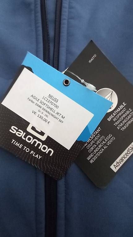 Salomon Giacche: Neu Salomon Softschell Jacke Grosse M – Nuovo e nell'imballaggio originale da St. Gallen venduto da luk_fzp9 3