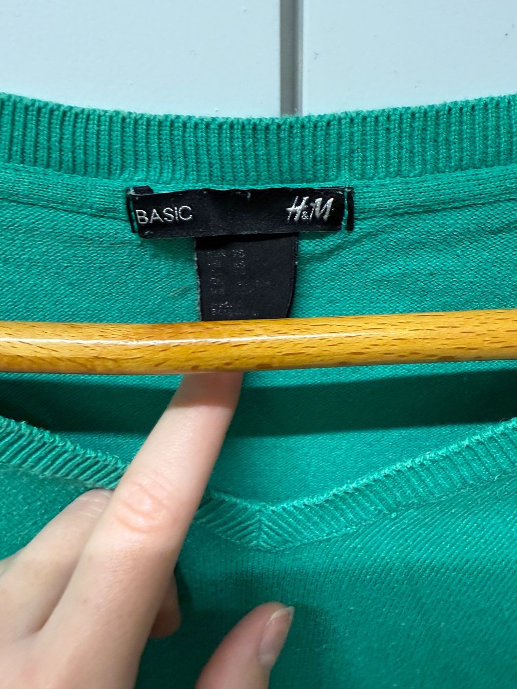 H&M Pulls & Sweat-shirts: H&M Basic Pullover, Grün, Grösse XS, Top Zustand! – Neuf (Voir description) à Zürich par Cleo234 2