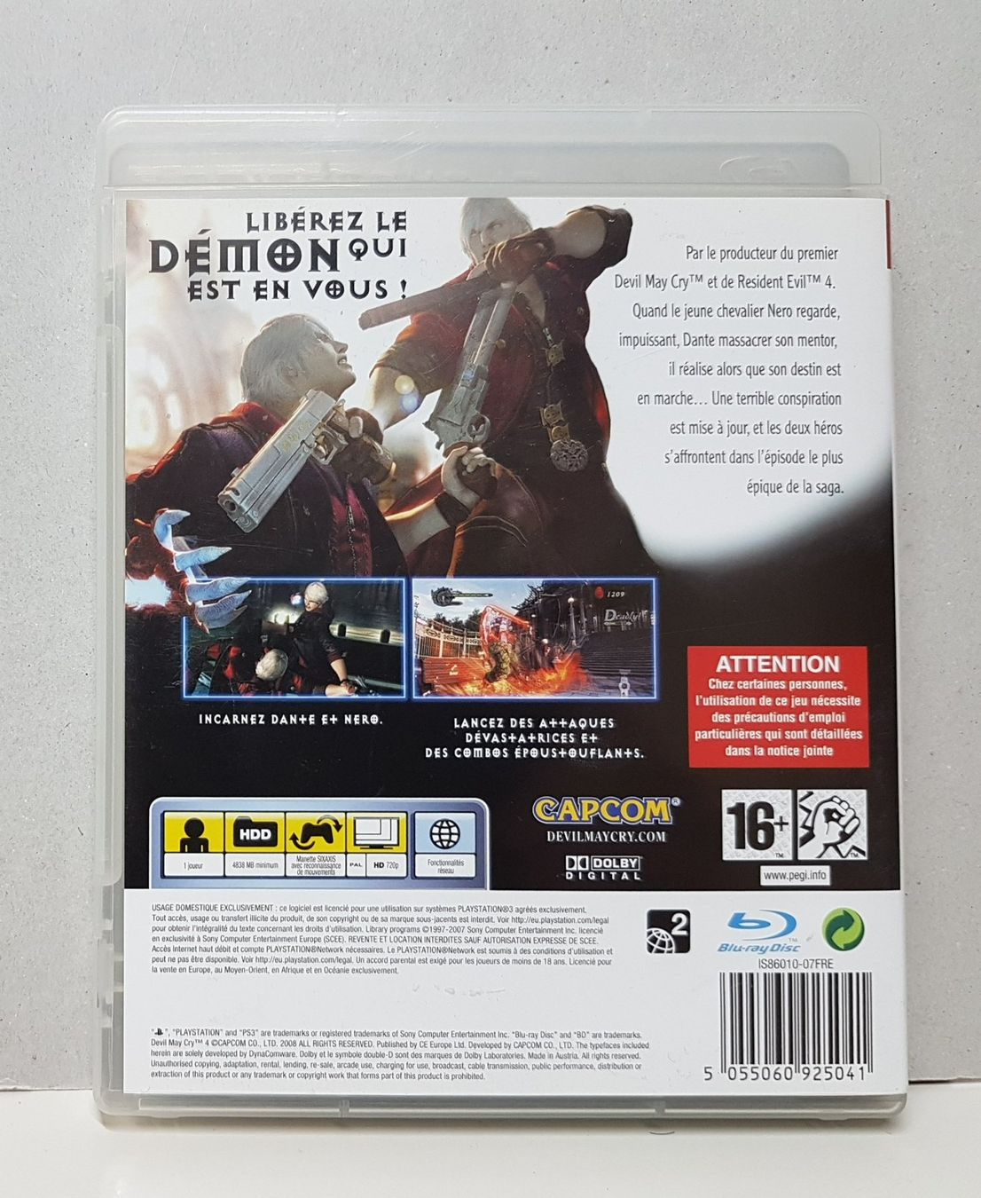 Sony Giochi: Devil May Cry 4 die Macht des Bösen PS 3 – Usato da Schüpfheim venduto da Games_Spielkonsolen 3